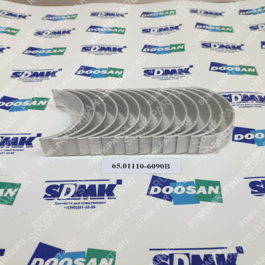 Вкладыш коренной DOOSAN 210W 65.01110-6090В 1