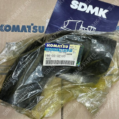 196-03-32160 Патрубок (KOMATSU) 196-03-32160 (хол.климат -50 гр.) (196-03-32520 (хол.климат -30 гр.))